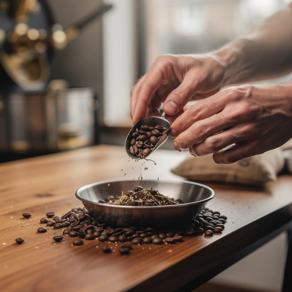 Blue Bean Roasters Portland artisan roastery in Portland, OR showcasing our local coffee roasting craft since 2001